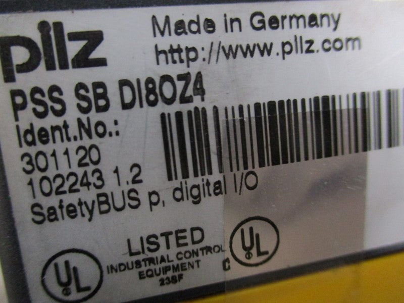 PILZ PSSSBDI8OZ4 (REPAIRED) UNMP