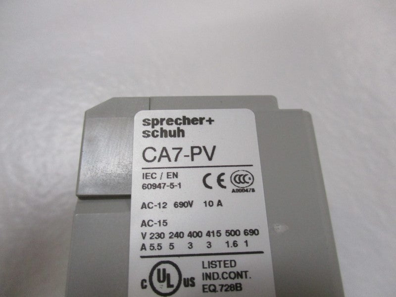 SPRECHER+SCHUH CA7-PV-S11 NSMP