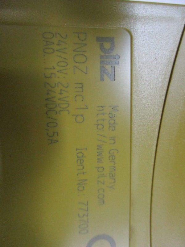 PILZ PNOZMC1P 773700 24V 0.5A NSNP