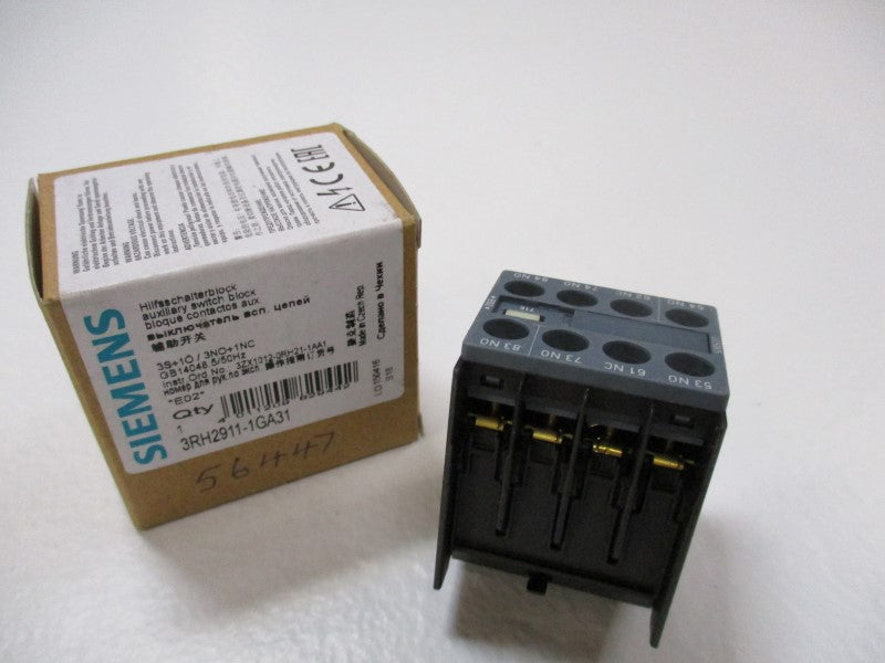 SIEMENS 3RH2911-1GA31 NSMP