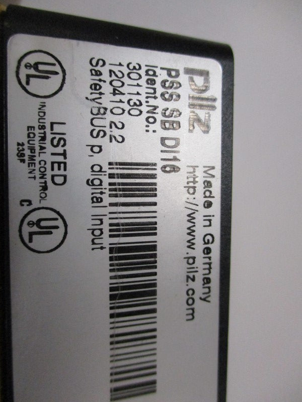 PILZ PSSSBDI16 (REPAIRED) UNMP