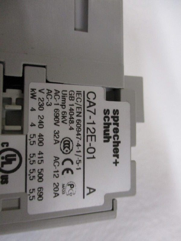 SPRECHER+SCHUH CA7-12E-01-24E 24VDC NSMP