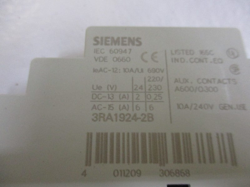 SIEMENS 3RA1924-2B NSMP