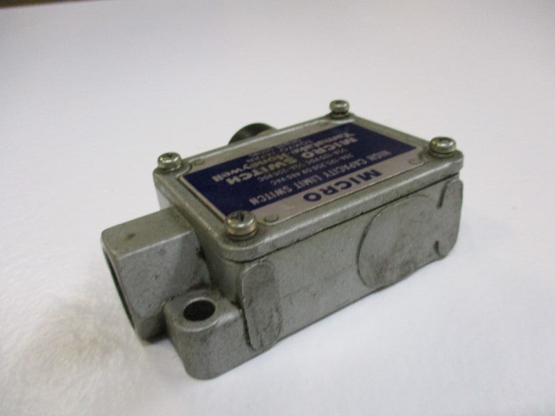 MICRO SWITCH BAF1-2RN-RH-J UNMP