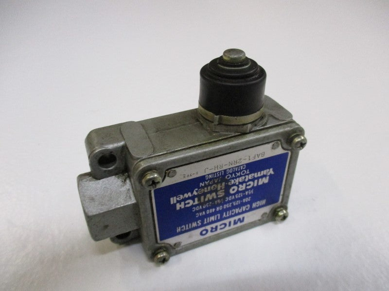 MICRO SWITCH BAF1-2RN-RH-J UNMP