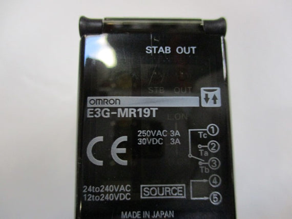 OMRON E3G-MR19T (MISSING ACCESSORIES) NSMP
