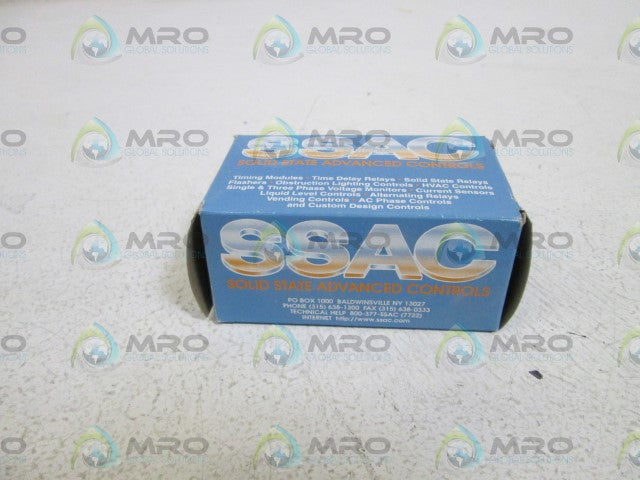 SSAC SOLID STATE ON/OFF TIMER 120VAC TDR4A12 *NEW IN BOX*