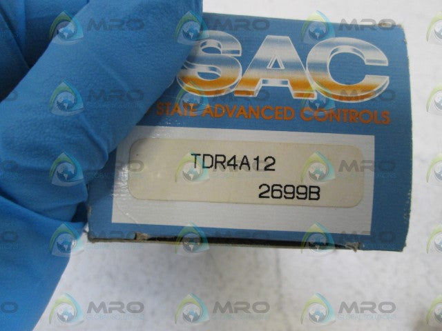 SSAC SOLID STATE ON/OFF TIMER 120VAC TDR4A12 *NEW IN BOX*