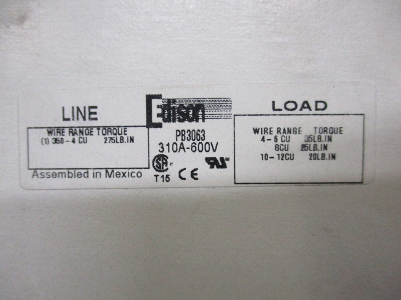 EDISON PB3063 NSMP