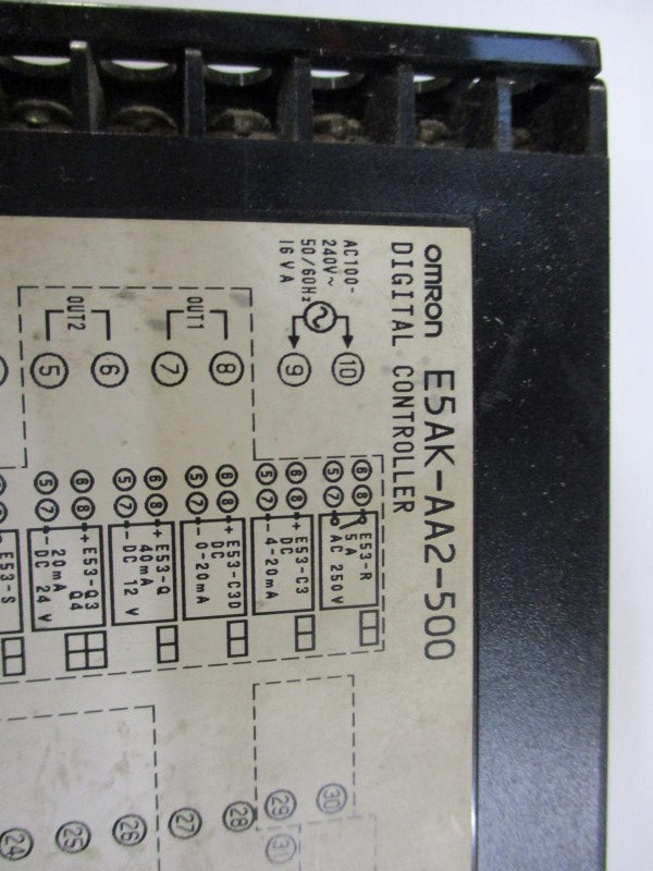 OMRON E5AK-AA2-500 UNMP