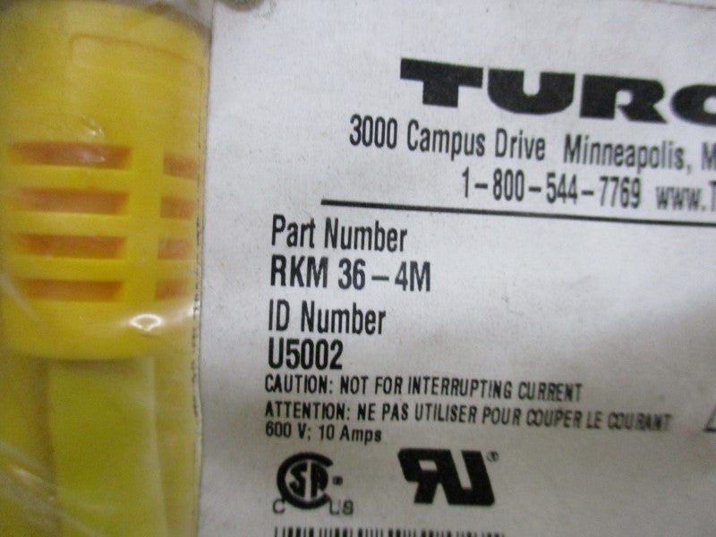 TURCK RKM36-4M NSMP