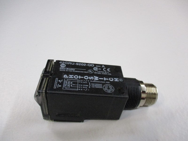 ALLEN BRADLEY 42GRU-9202-QD SWITCH SER. A (MISSING ACCESSORIES) NSNP