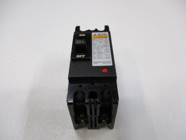 MITSUBISHI NF30-SB CIRCUIT BREAKER 10A 220VAC (AS PICTURED) UNMP