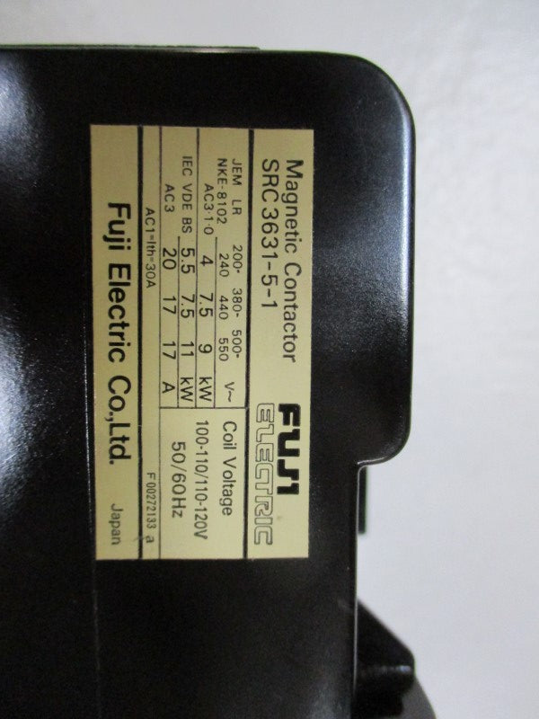 FUJI ELECTRIC SRC3631-5-1 120V NSNP