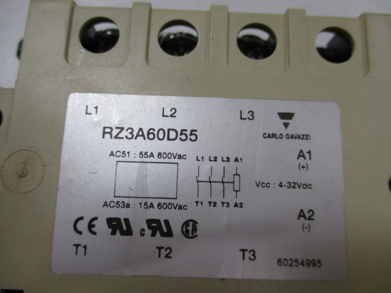 CARLO GAVAZZI RZ3A60D55 (AS PICTURED) NSMP
