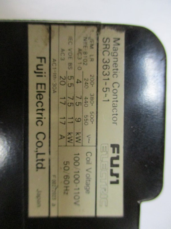 FUJI ELECTRIC SRC3631-5-1 100/100-110V NSNP