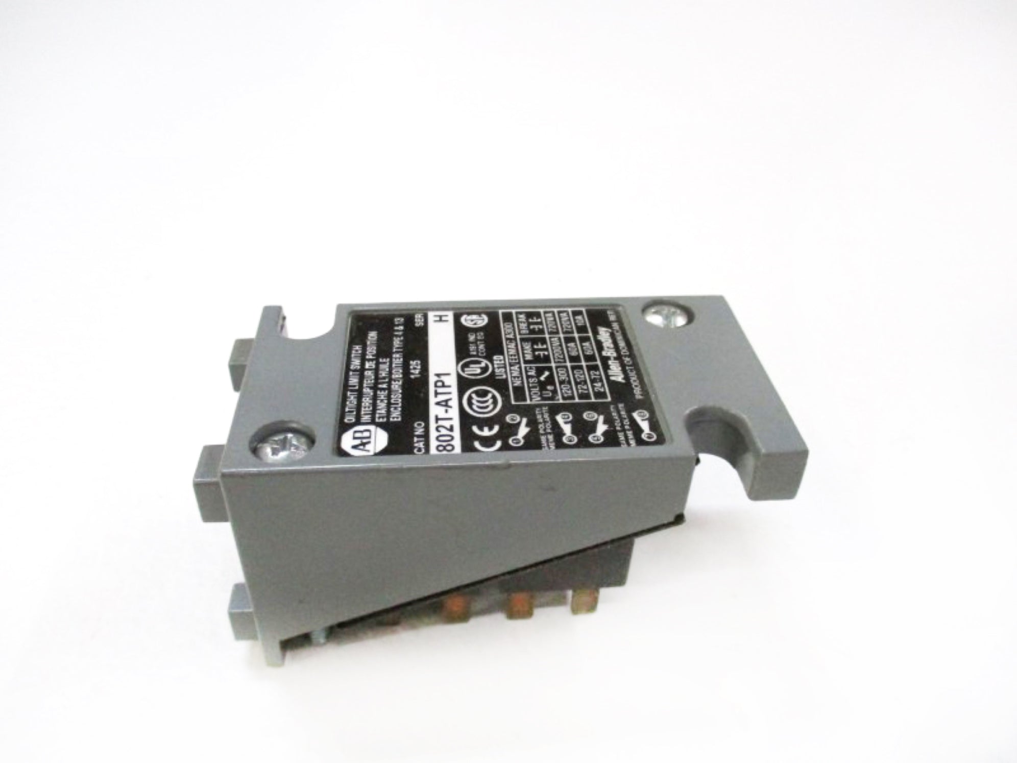 ALLEN BRADLEY 802T-ATP1 SER. H (BODY ONLY) NSNP