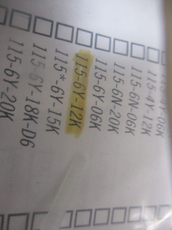 INTERLOGIX 115-6Y-12K NSMP