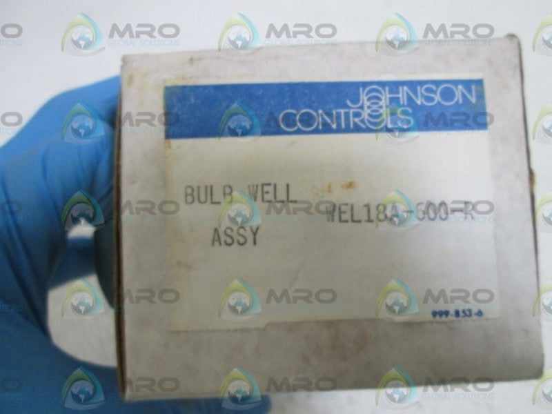 JOHNSON CONTROLS BULB WELL WEL18A-600-R *NEW IN BOX*