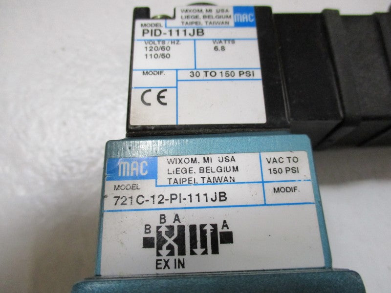 MAC 721C-12-PI-111JB (AS PICTURED) UNMP