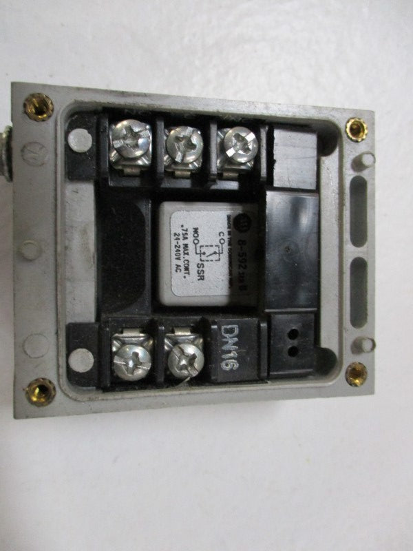 INDUSTRIAL SPARE PART 42MTB-5000 TERMINAL BASE SER. B (AS PICTURED) UNMP
