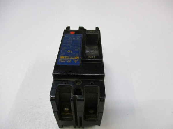 MITSUBISHI NF30-SS CIRCUIT BREAKER 10A 220VAC (AS PICTURED) UNMP