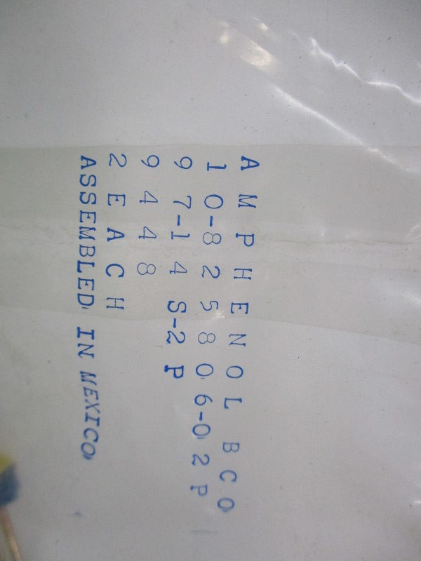 AMPHENOL 97-14S-2P (PKG OF 2) NSMP