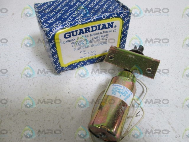 GUARDIAN ELECTRIC TUBULAR SOLENOID LT8X16-C-24D *NEW IN BOX*