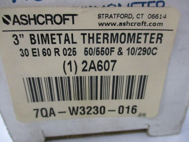 ASHCROFT 2A607 NSMP