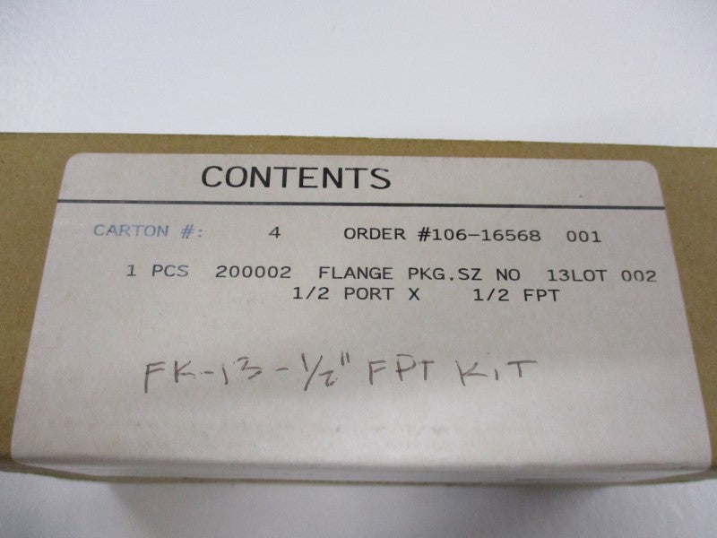 PARKER FK13-1/2FPT (KIT ONLY) NSFS