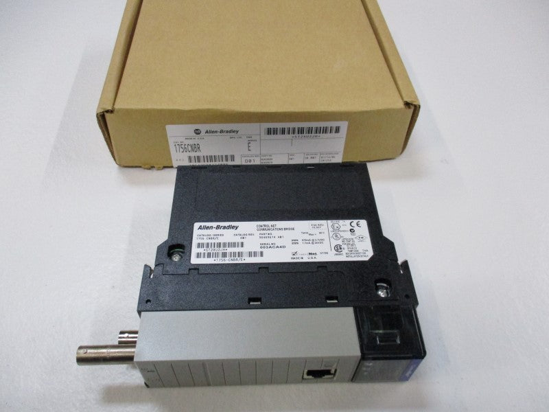 ALLEN BRADLEY 1756-CNBR COMMUNICATION BRIDGE SER. E F/W 10.007 NSMP