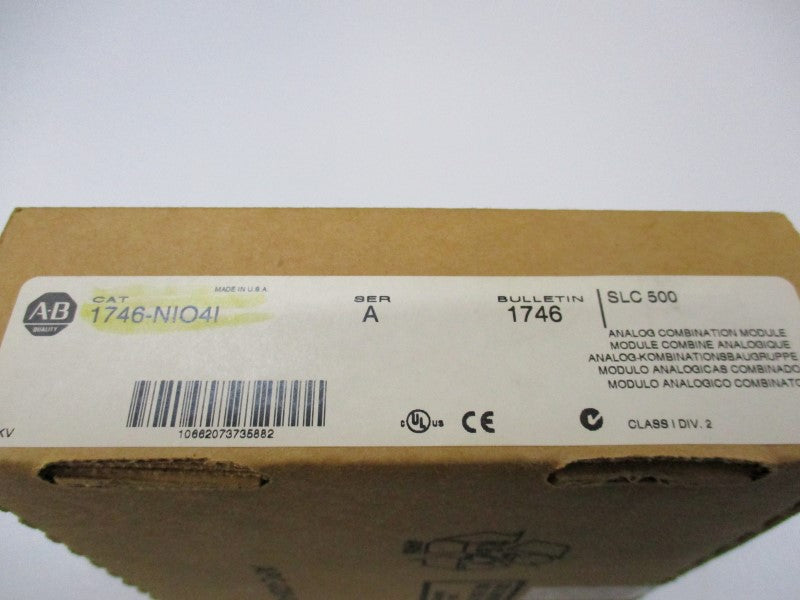 ALLEN BRADLEY 1746-NIO4I SER. A NSFS