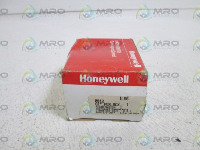HONEYWELL SWITCH 1LS6 (RED & WHITE BOX) *NEW IN BOX*