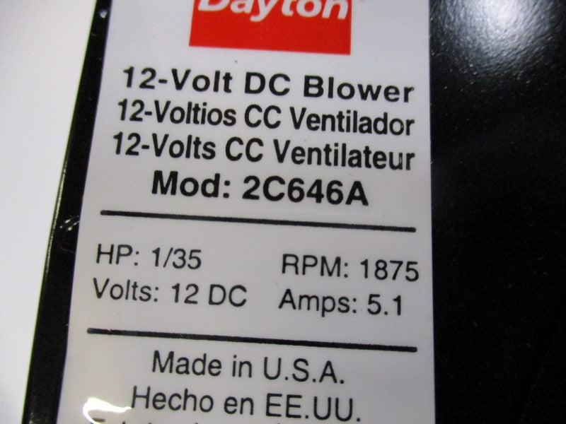 DAYTON 2C646A NSMP