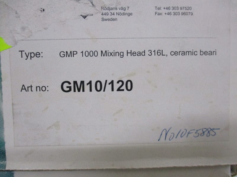 NOVASEPTIC GM10/120 NSMP
