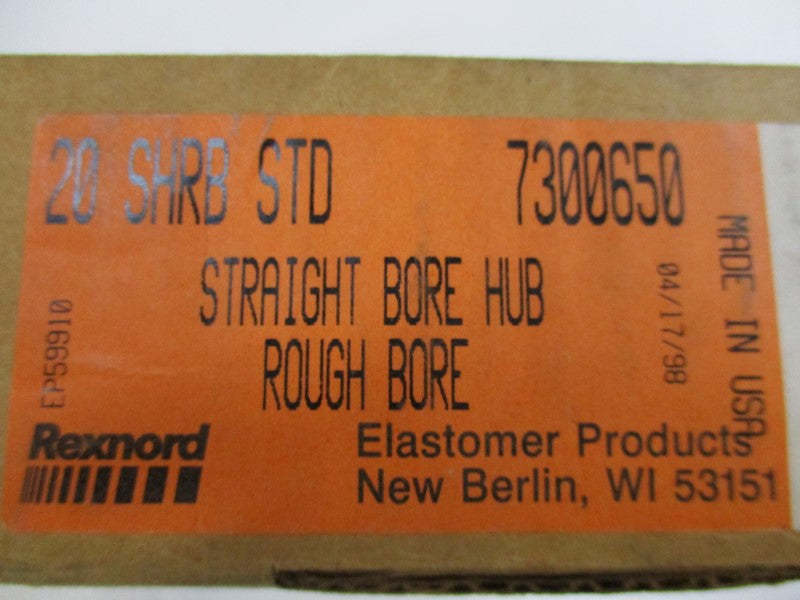 REXNORD 20SHRBSTD 7300650 1-3/8" NSMP