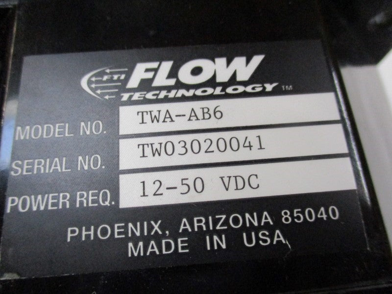 FLOW TECHNOLOGY TWA-AB6 NSNP