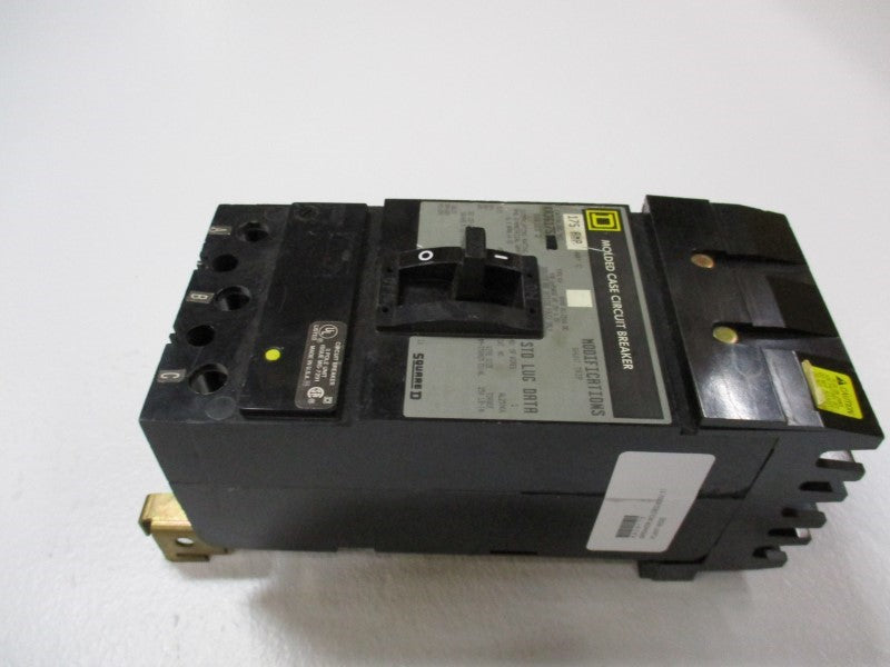 SQUARE D KA36175 CIRCUIT BREAKER 175A 600V (GREY) UNMP