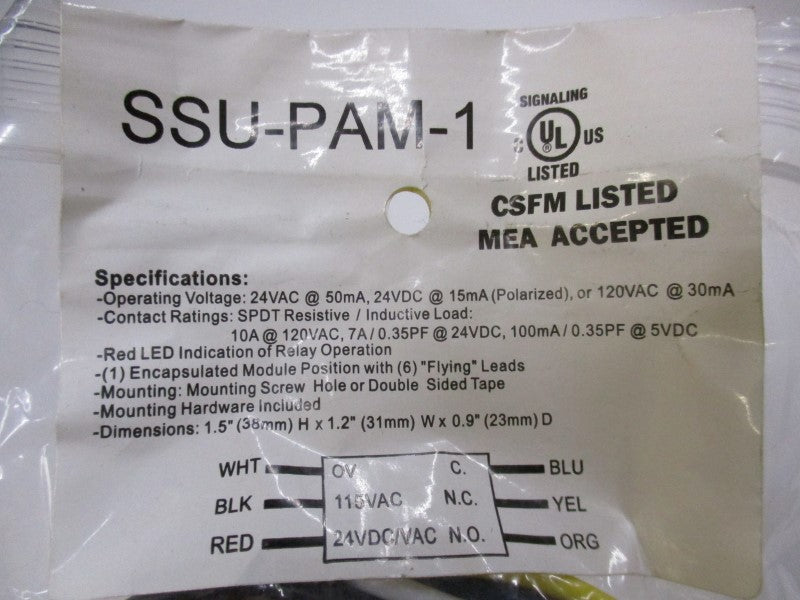 SPACE AGE SSU-PAM-1 NSMP