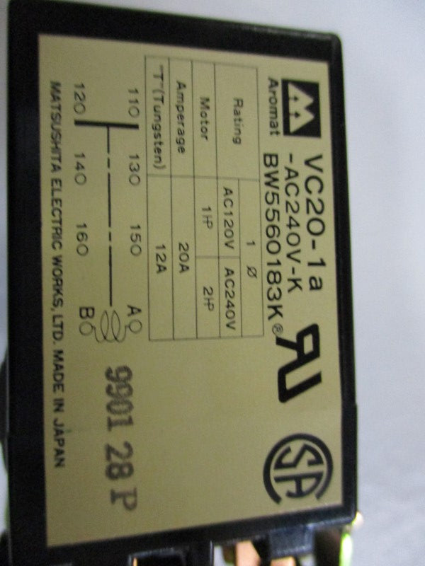 AROMAT VC20-1A-AC240V-K NSNP