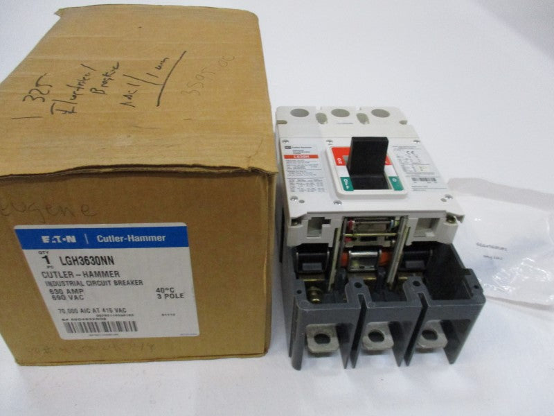CUTLER HAMMER LGH3630NN CIRCUIT BREAKER 630A 690VAC NSMP