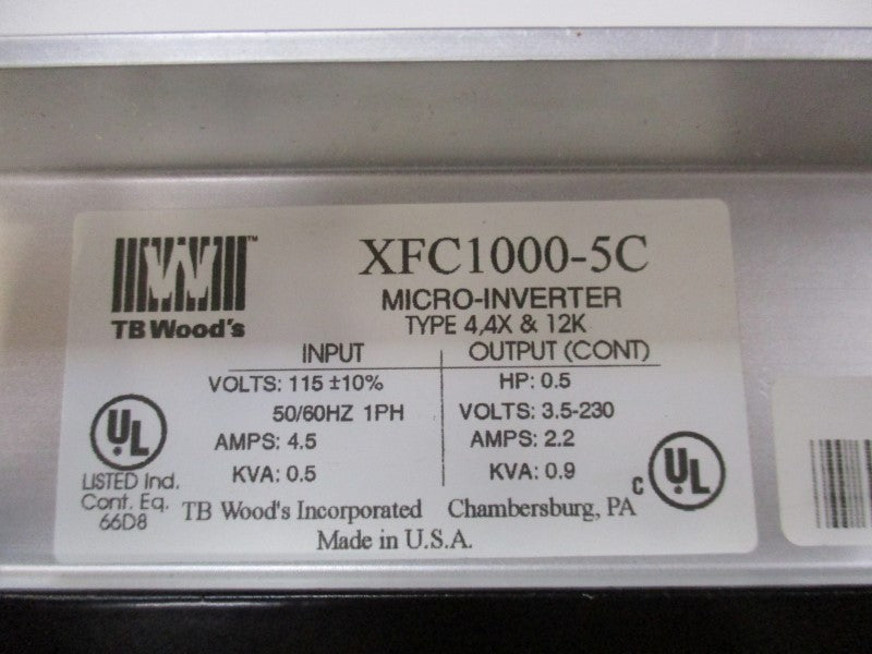 TB WOOD'S XFC1000-5C NSNP