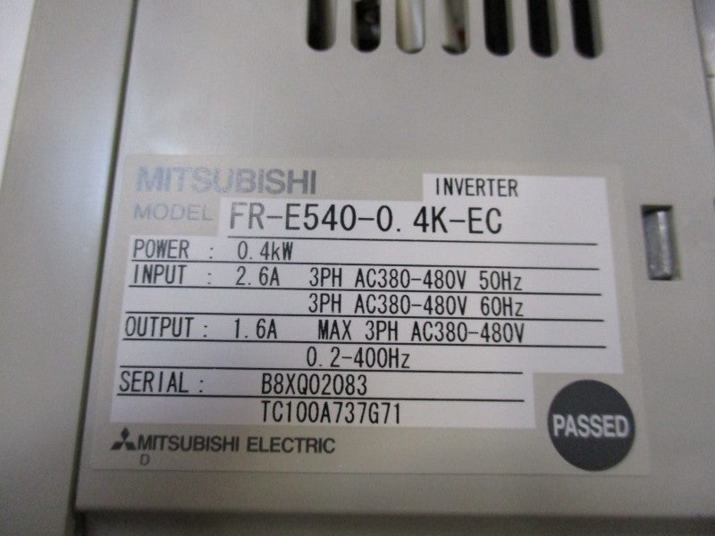 MITSUBISHI FR-E540-0.4K-EC NSMP