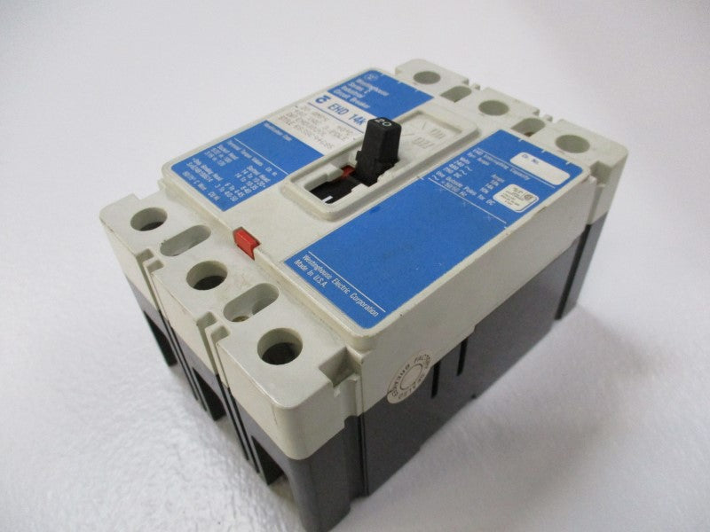 WESTINGHOUSE EHD3020L CIRCUIT BREAKER 20A 480VAC NSNP
