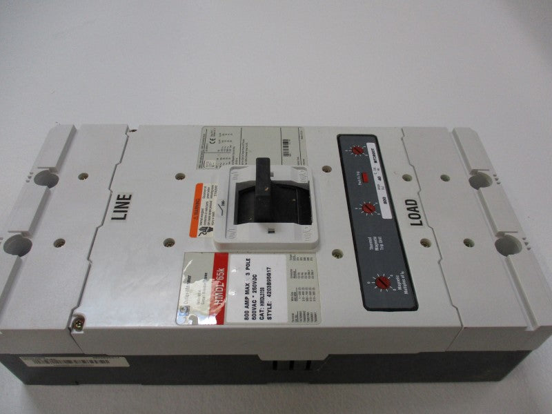 CUTLER HAMMER HMDL3800 CIRCUIT BREAKER 800A 600VAC NSMP
