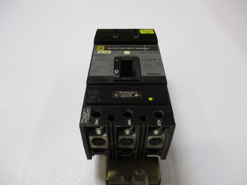 SQUARE D KA36150 CIRCUIT BREAKER 150A 600V (GREY) UNMP