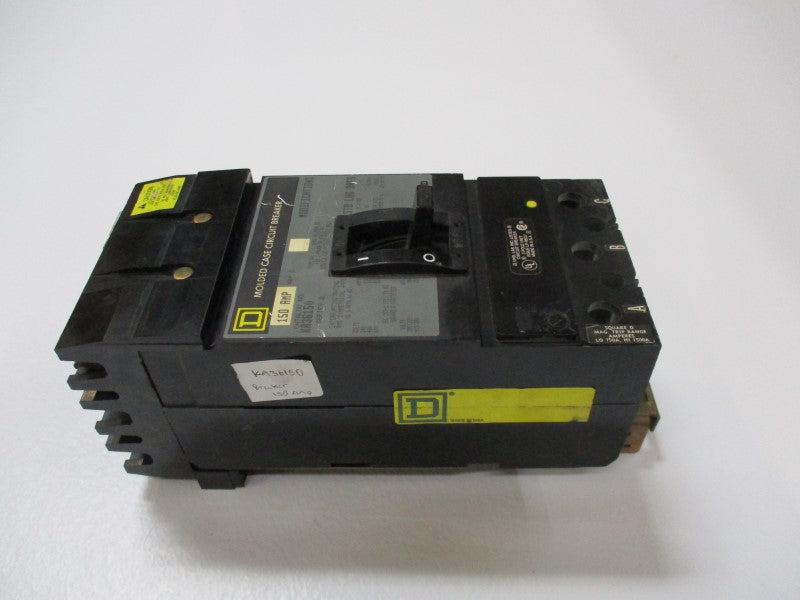 SQUARE D KA36150 CIRCUIT BREAKER 150A 600V (GREY) UNMP