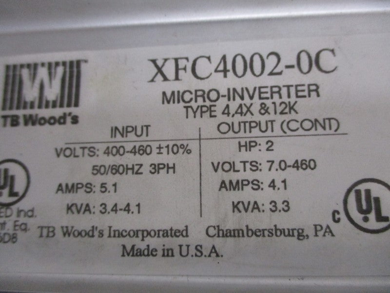 TB WOOD'S XFC4002-0C UNMP