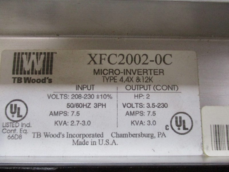 TB WOOD'S XFC2002-0C UNMP