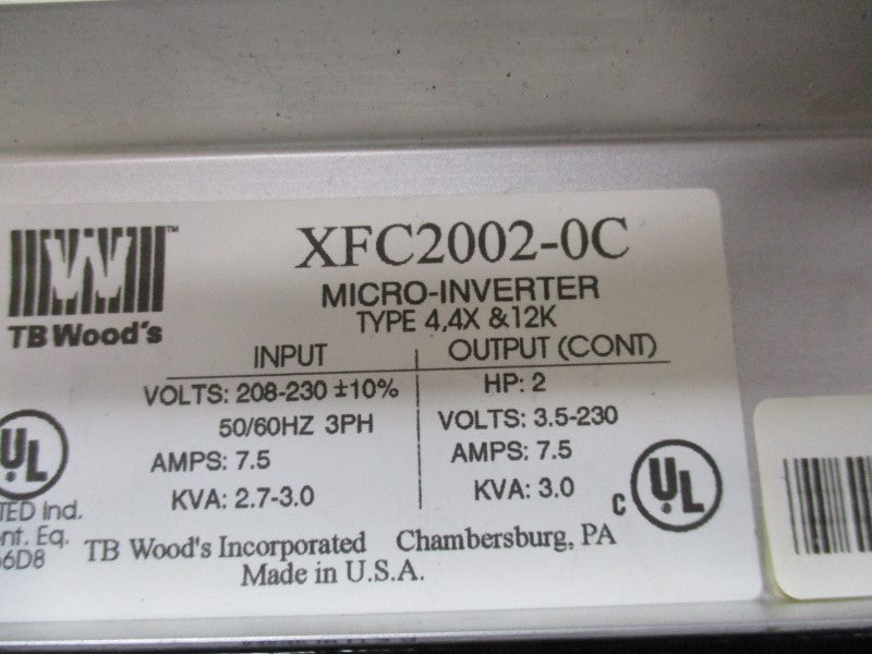 TB WOOD'S XFC2002-0C NSNP